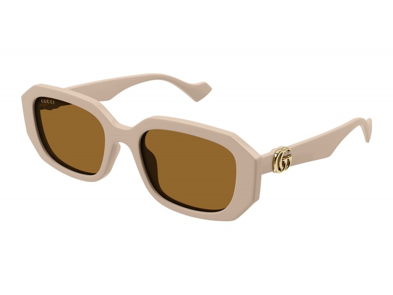 Gucci GG1535S 003 Shiny Nude Brown napszemüveg