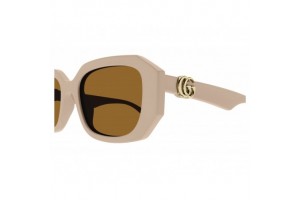 Gucci GG1535S 003 Shiny Nude Brown napszemüveg