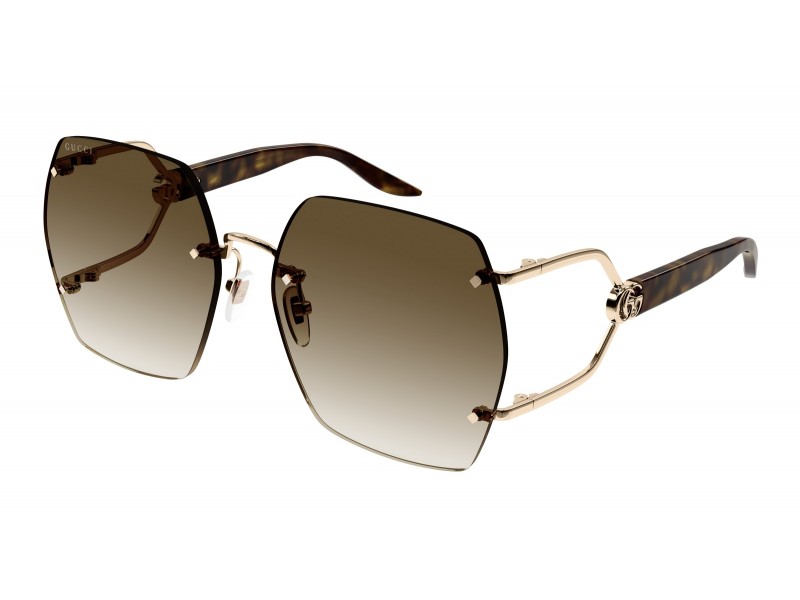 Gucci GG1562S 002 pink gold - gradient barna