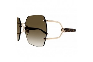 Gucci GG1562S 002 pink gold - gradient barna