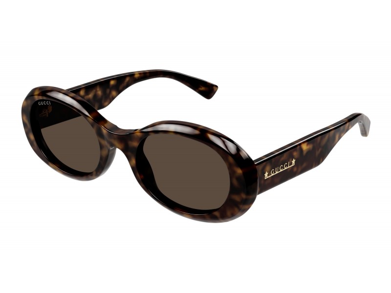 Gucci GG1587S 002 DARK HAVANA - barna napszemüveg
