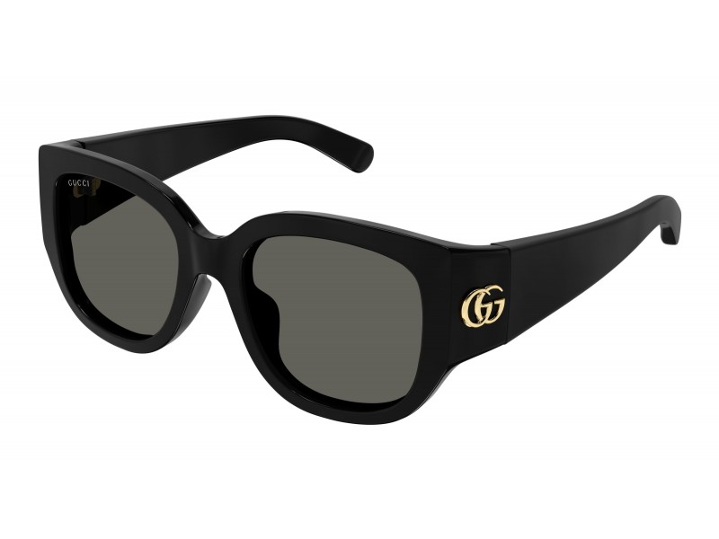 Gucci GG1599SA 001 - Shiny Black Grey napszemüveg
