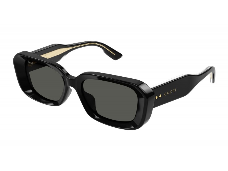 Gucci GG1531SK 001 – Shiny Black Grey napszemüveg