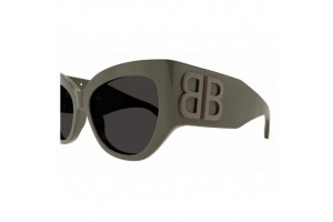 Balenciaga BB0322S 004 Shiny Brown Grey napszemüveg
