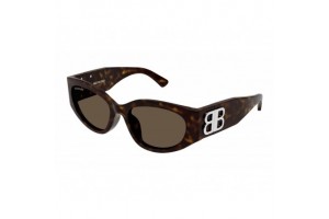 Balenciaga BB0324SK 003 DARK HAVANA napszemüveg