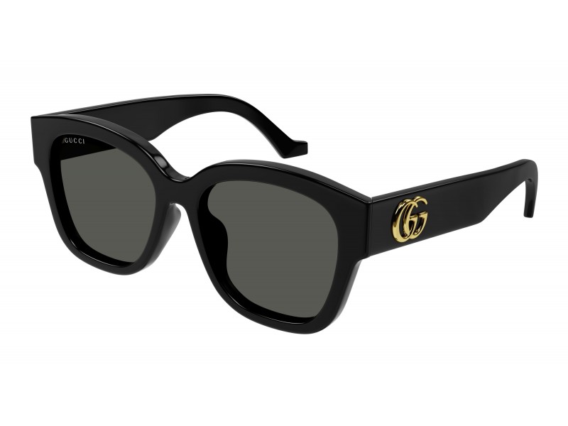 Gucci GG1550SK 001 - fényes fekete-szürke napszemüveg