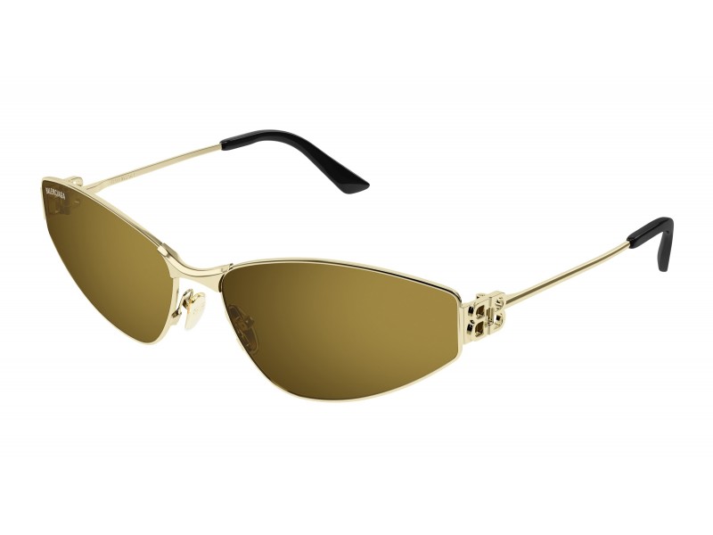 Balenciaga BB0335S 003 női napszemüveg - arany-bronz