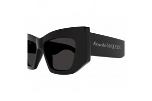 Alexander McQueen AM0448S fekete-szürke női napszemüveg