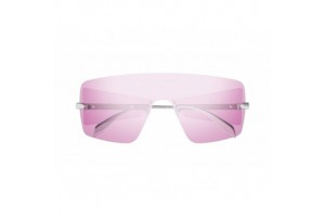 Alexander McQueen AM0460S ezüst/pink napszemüveg