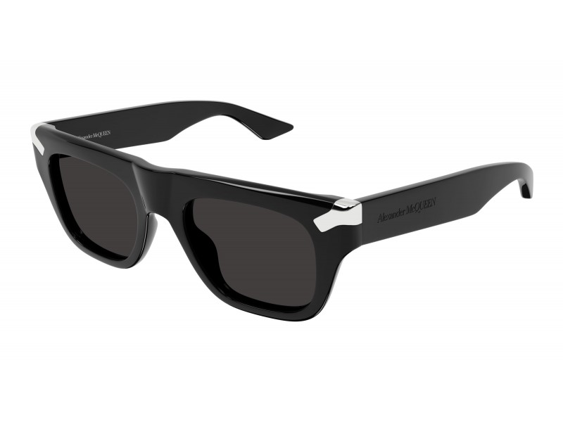 Alexander McQueen AM0441S fekete-szürke napszemüveg
