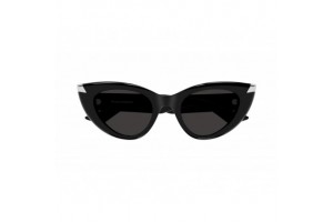 Alexander McQueen AM0442S 001 - fekete-szürke napszemüveg