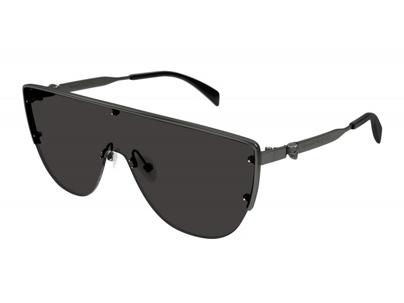 Alexander McQueen AM0457S napszemüveg DARK RUTHENIUM GREY