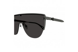 Alexander McQueen AM0457S napszemüveg DARK RUTHENIUM GREY