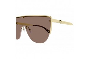 Alexander McQueen AM0457S aranybarna napszemüveg