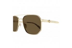 Alexander McQueen AM0458S 002 - Fényes aranybarna