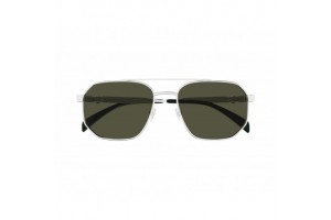Alexander McQueen AM0458S ezüst-zöld napszemüveg