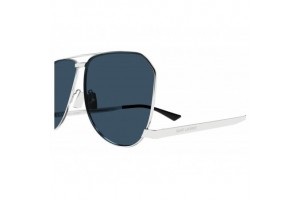 Saint Laurent SL 690 DUST fényes ezüst-kék napszemüveg