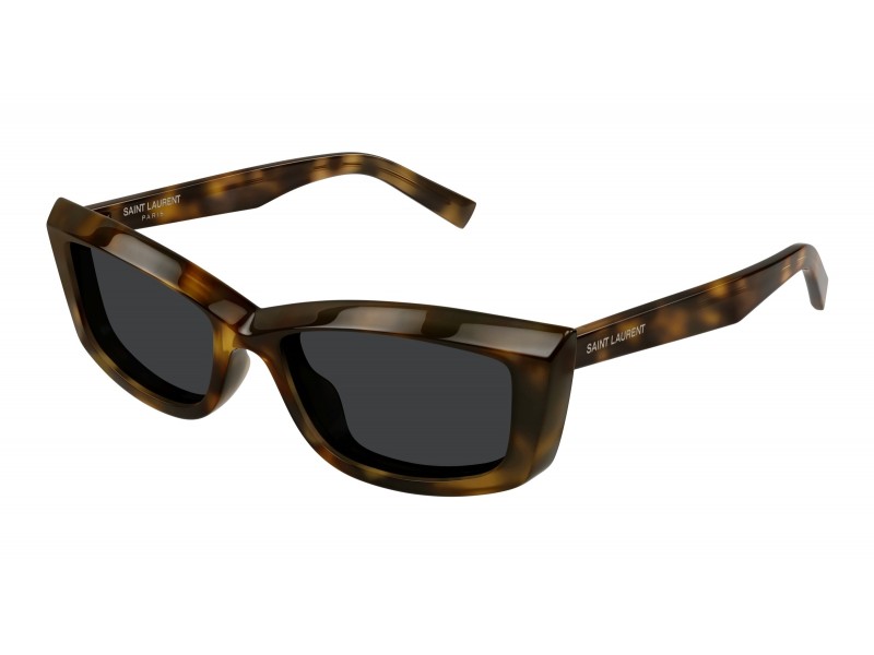 Saint Laurent SL 658 002 SHINY HAVANA BLACK