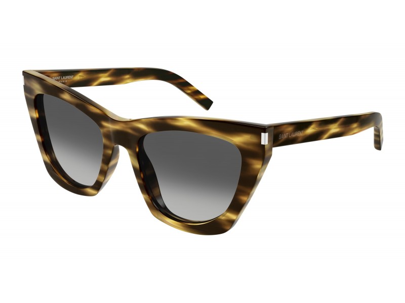 Saint Laurent SL 214 KATE Shiny Havana napszemüveg