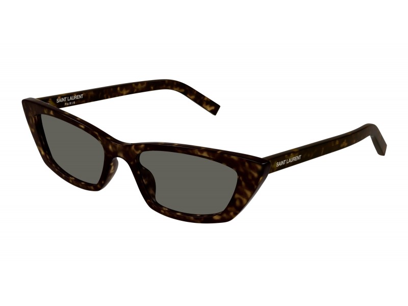 Saint Laurent SL 277 DARK HAVANA szürke napszemüveg