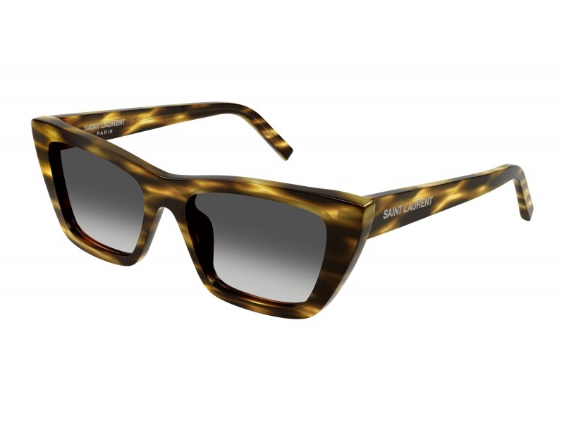 Saint Laurent SL 276 MICA - Shiny Havana / Gradient Grey