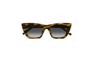 Saint Laurent SL 276 MICA - Shiny Havana / Gradient Grey