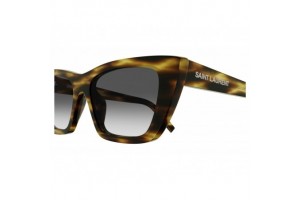 Saint Laurent SL 276 MICA - Shiny Havana / Gradient Grey