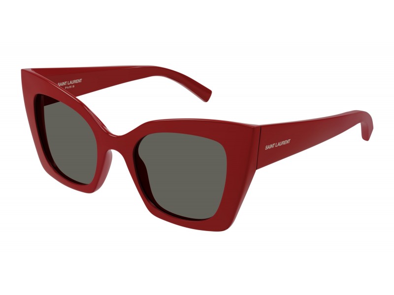 Saint Laurent SL 552 010 SHINY RED GREY napszemüveg