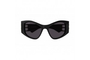 Balenciaga BB0287S 001 – fényes fekete-szürke napszemüveg
