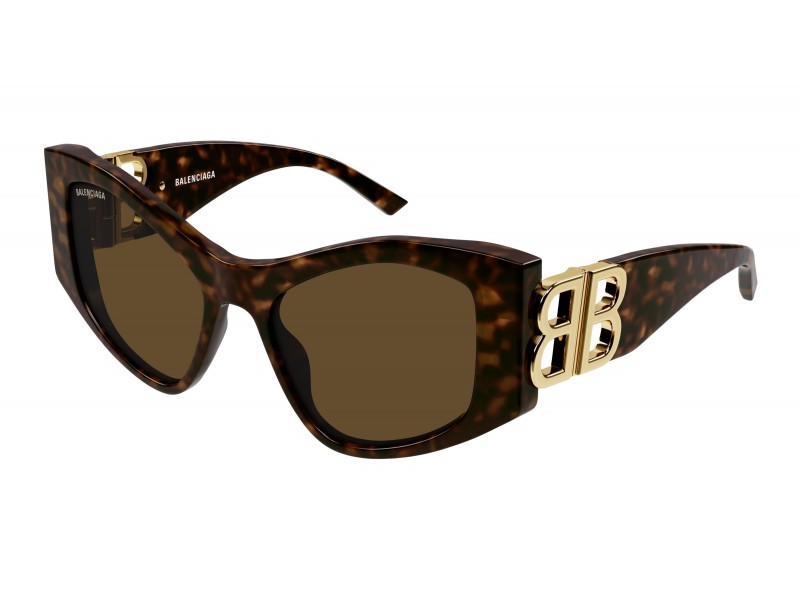 Balenciaga BB0287S 002 Dark Havana női napszemüveg