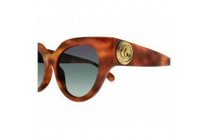 Gucci GG1408S 004 Shiny Havana zöld átmenetes napszemüveg