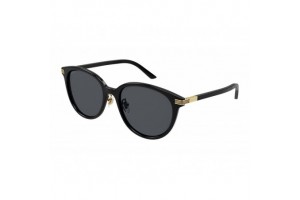 Gucci GG1452SK 001 Shiny Black/Grey napszemüveg