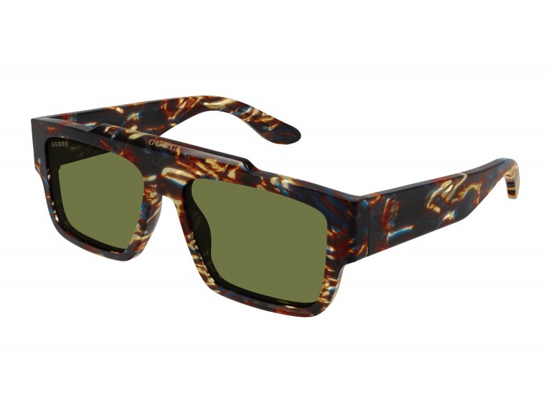 Gucci GG1460S 002 HAVANA - HAVANA GREEN