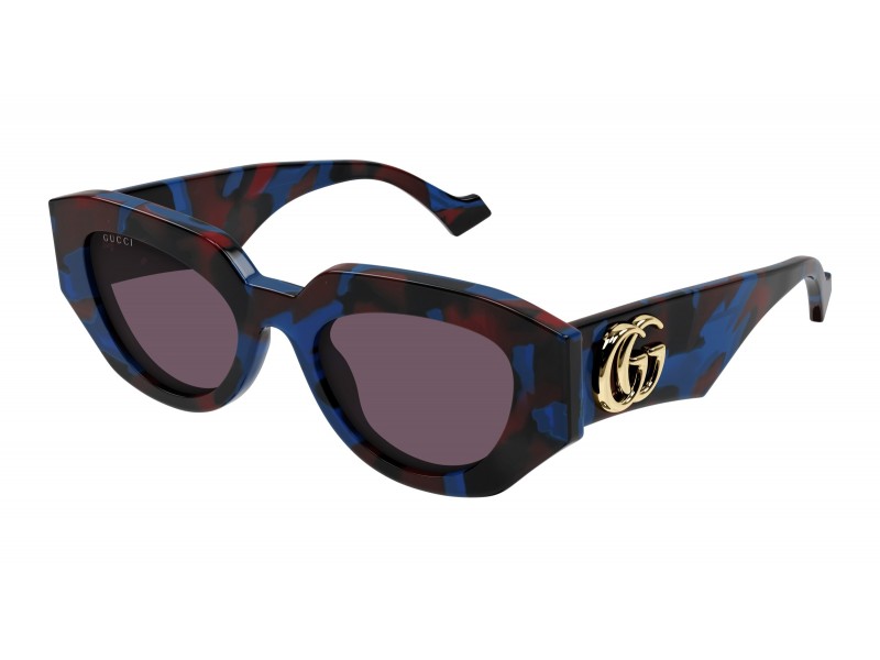 Gucci GG1421S 003 Red Havana Violet napszemüveg