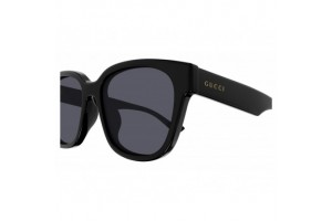 Gucci GG1430SK 001 – fényes fekete-szürke napszemüveg