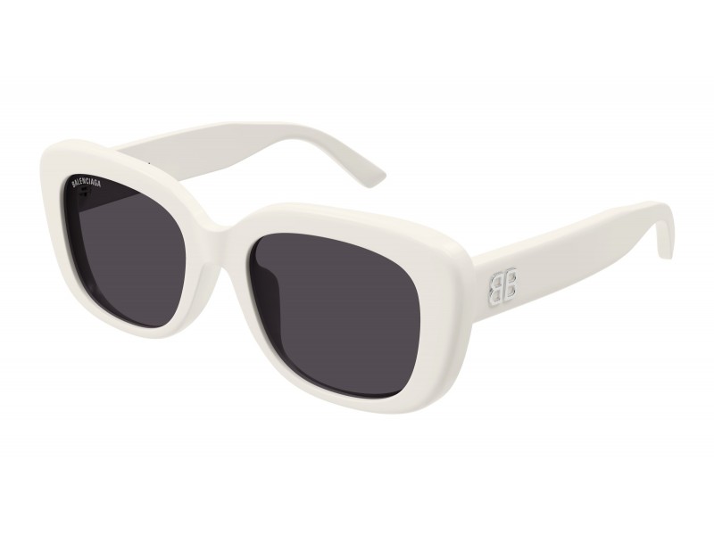 Balenciaga BB0295SK 003 női napszemüveg fehér-szürke