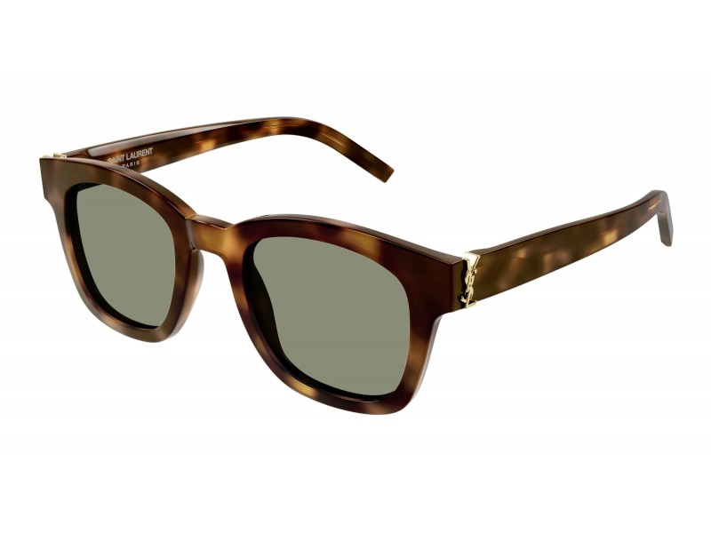 Saint Laurent SL M124 SHINY HAVANA GREEN