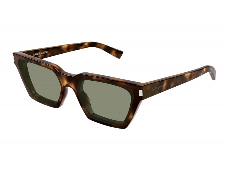 Saint Laurent SL 633 Calista Shiny Havana Green