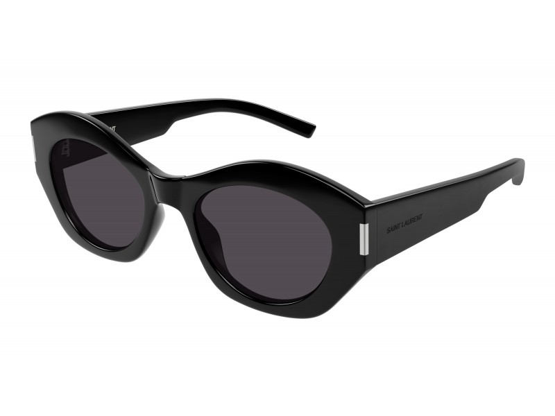 Saint Laurent SL 639 fényes fekete napszemüveg