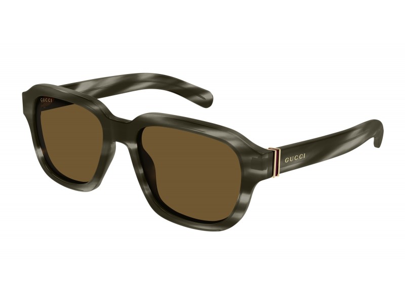 Gucci GG1508S 003 Striated Havana barna