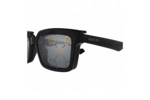 Gucci GG1543S 001 Shiny Black áttetsző napszemüveg