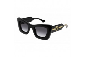 Gucci GG1552S 001 SHINY BLACK GRADIENT GREY napszemüveg