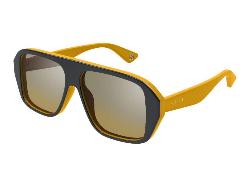 Gucci GG1615S 002 Yellow/Grey/Silver napszemüveg