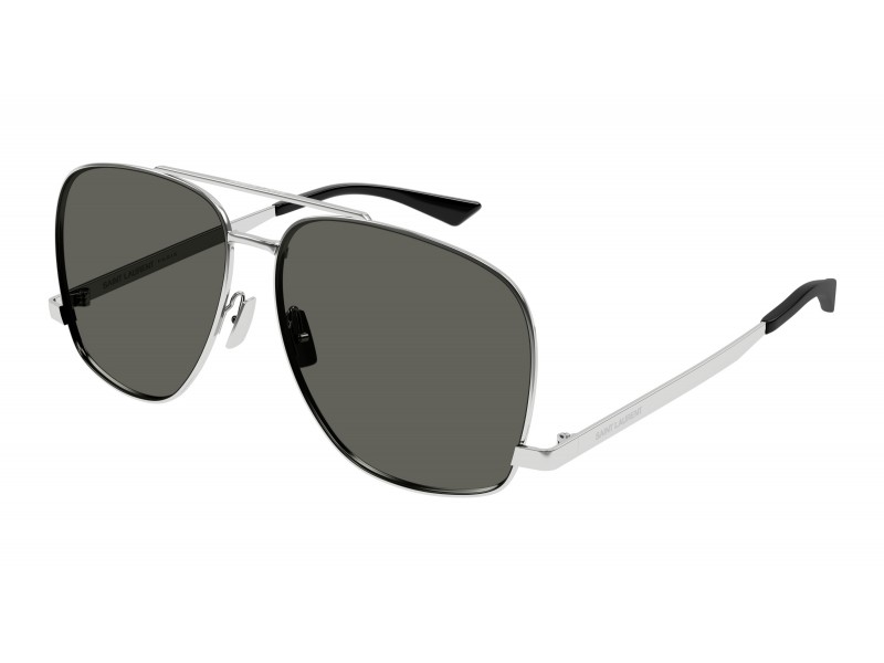 Saint Laurent SL 653 LEON 001 ezüst-szürke napszemüveg