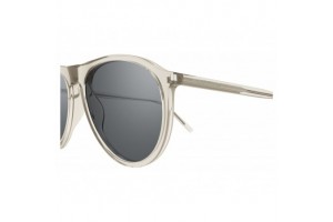 Saint Laurent SL 667 áttetsző bézs - ezüst tükörlencse