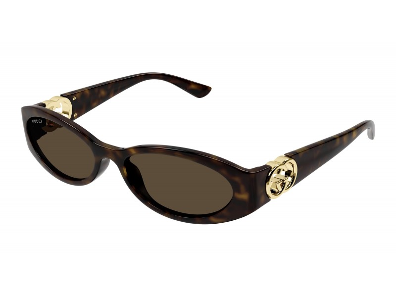 Gucci GG1660S 002 Dark Havana barna napszemüveg