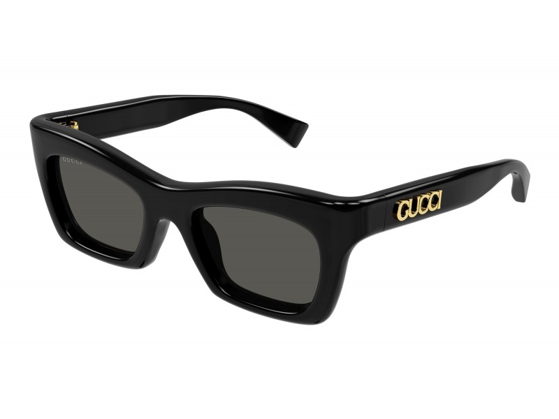 Gucci GG1773S 001 - Shiny Black Grey napszemüveg