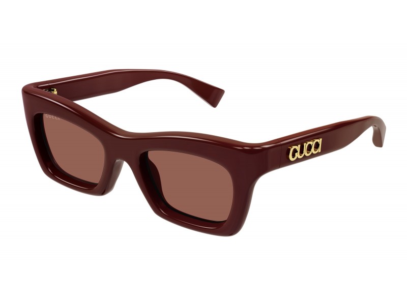 Gucci GG1773S 003 - fényes burgundi-barna napszemüveg