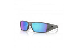 Oakley OO9231 HelioStat Matte Grey Prizm Sapphire Polarized