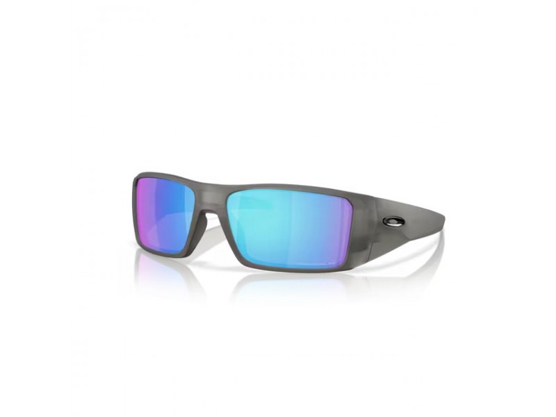 Oakley OO9231 HelioStat Matte Grey Prizm Sapphire Polarized